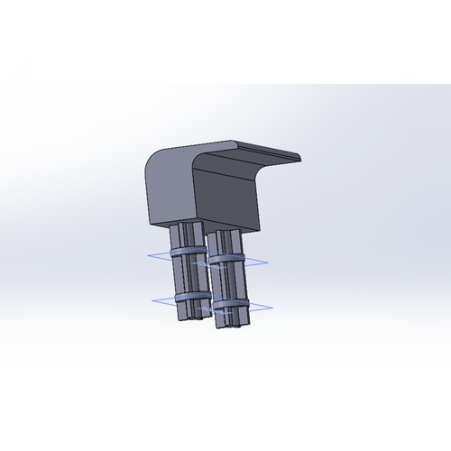 Clip centrale doghe - clip, a