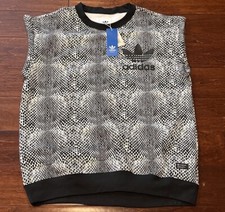 Felpa Adidas nera stampa