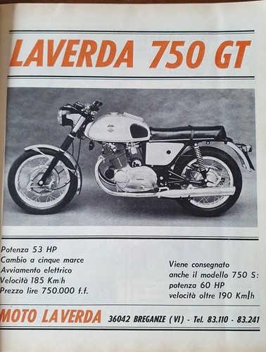 Laverda 750 vecchia - gt,