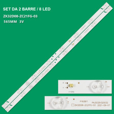 KIT 2 BARRE STRIP 8 LED TV