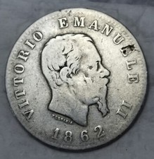 1 Lira 1862 T  RR