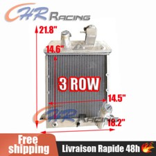 3 Row Radiateur Alu pour