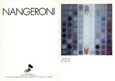 NANGERONI, Carlo. Invito alla mostra della  Gastaldelli Arte Contemporaneanea