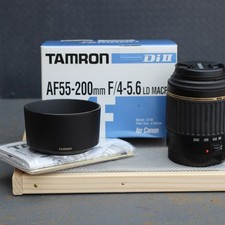 Obiettivo Tamron AF 55-200 mm. f/4-5.6 LD Macro per Canon EF