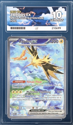 Pokémon zapdos 202 - ex, 151