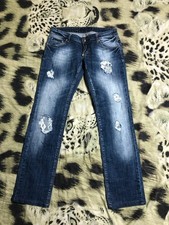 Jeans Philipp Plein blu cotone