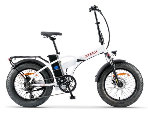 Fat bike ztech bici elettrica - bike,