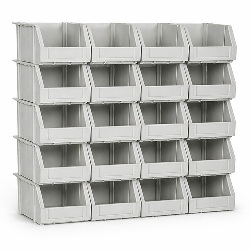 Kit pattumiera plastica parete