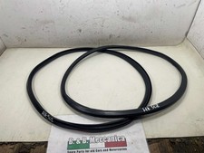 COPPIA GUARNIZIONI VETRI POST FISSO NUOVE FIAT 500 F L R D N EPOCA (HK502)