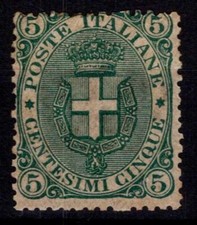 REGNO D'ITALIA 1891-96 STEMMA