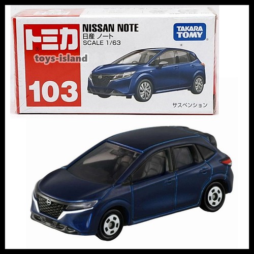 Tomica 103 nissan note - note, 1/63