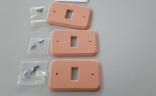 kit 3 pezzi placche copri interruttori in cotto per Bticino Magic