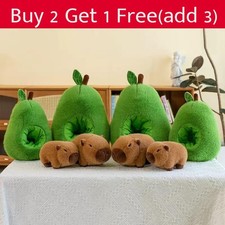 Peluche pupazzo creativo avocado capybara giocattolo per bambini e regalo