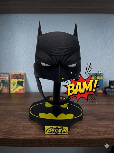 Casco batman indossabile con - indossabile,