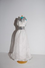 Barbie Mattel Abito Bianco Argento Vintage Superstar Fashions #2252 1977