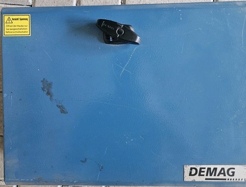 Scatola controllo demag con - scatola, di