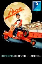 Poster Manifesto Locandina Pubblicitaria Ape Piaggio  Stampa Vintage 32x47 Cm.