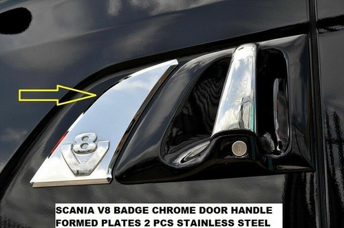 Per scania badge maniglia - v8,