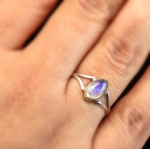 Anello donna pietra luna - anello,