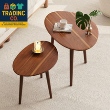 Set tavolini da caffè ovali