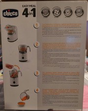 Cuocipappa Multifunzione Chicco Easy Meal: Frullatore, Scaldapappa e Grattugia p
