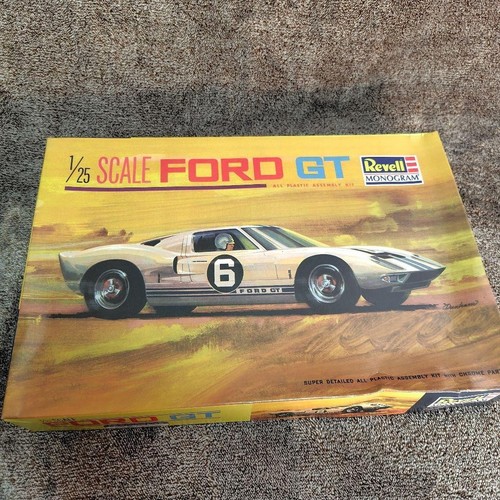 Revell monogram ford gt - revell, 1/25