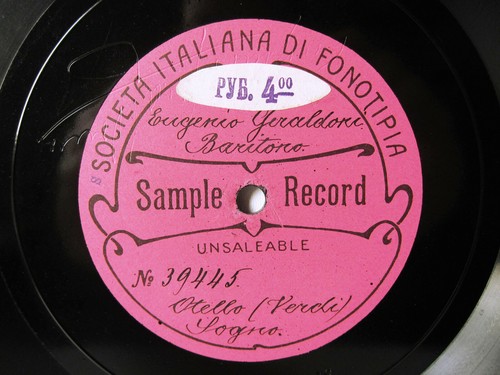 78rpm eugenio giraldoni sings - 78rpm,