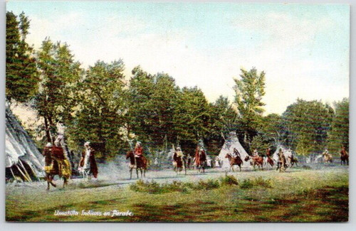 Cartolina nativi americani - cartolina,