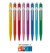 Caran d'Ache Penna a Sfera 849 "Colormat X"Con Astuccio Regalo
