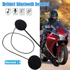 COPPIA INTERFONO MOTO DOPPIO AURICOLARE INTERNO CASCO HELMET BLUETOOTH HEADSET