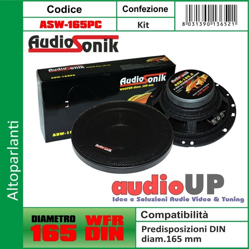 Coppia woofer senza griglie - senza,