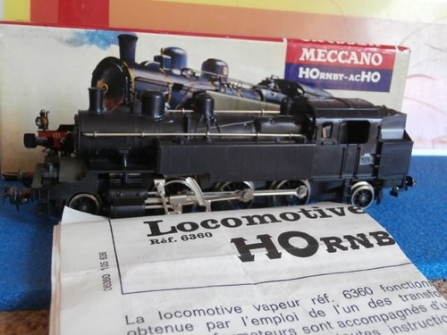 Sncf locomotive vapeur - a,