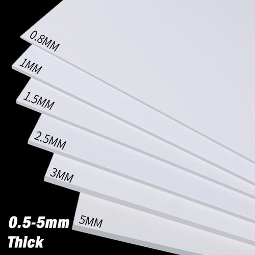 Foglio plastica abs bianco - foglio, di