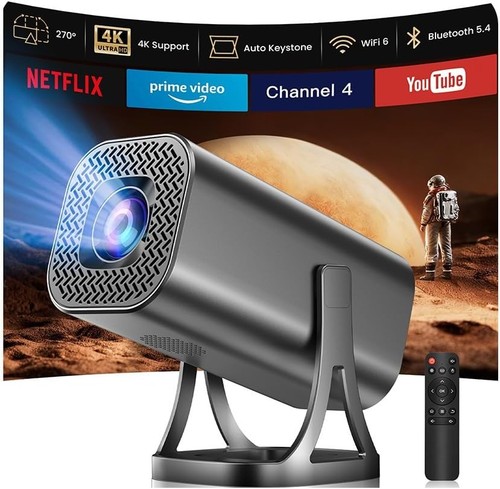 Mini proiettore 1080p wifi6 - proiettore,
