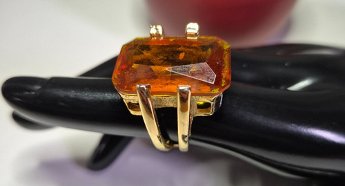 Grande anello vintage oro - vintage,