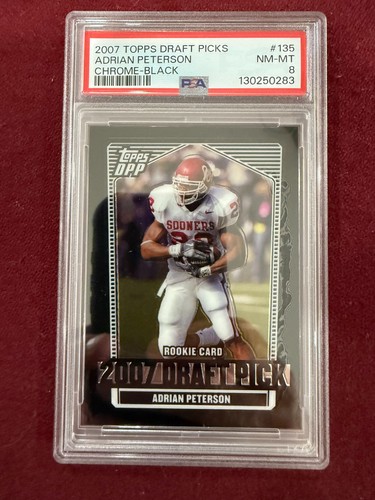 Adrian peterson 2007 topps - peterson, dp