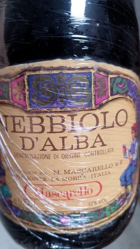 Nebbiolo alba 1983 - d'alba,