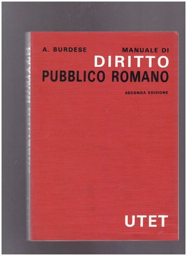 Manuale diritto pubblico - manuale,