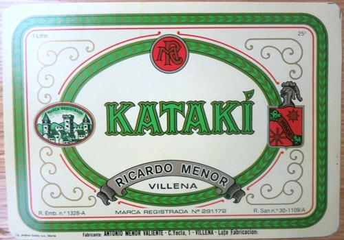 Etiquetas vinos licores