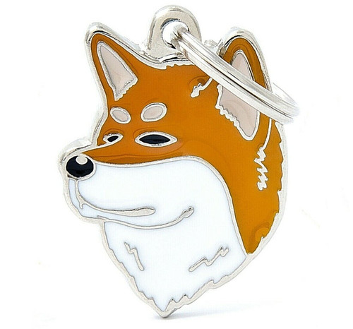 Etichetta cane akita - cane, inu