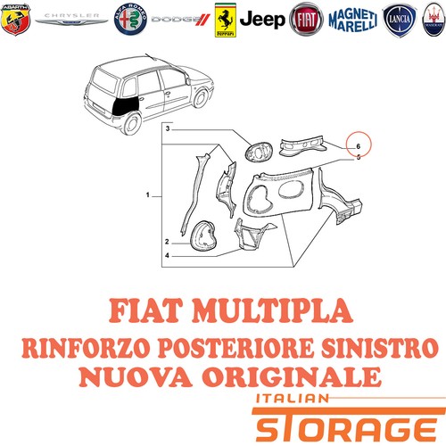 Fiat multipla pannello - fiat,