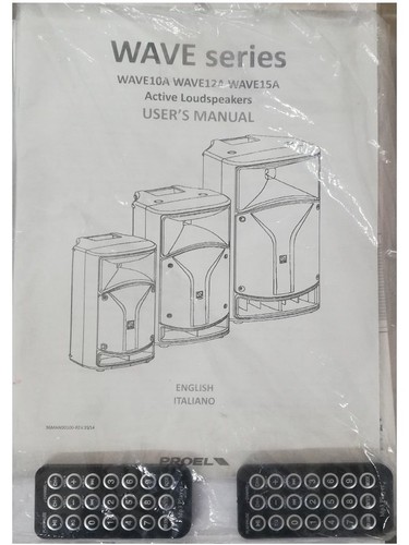 Manuale istruzione proel - manuale,