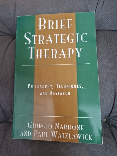 Brief strategic therapy - brief,