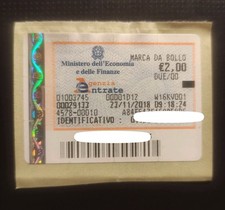 Marche da bollo 2 euro nuove