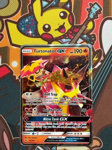 Carte pokemon turtonator - pokemon,