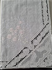 Copriletto puro lino con