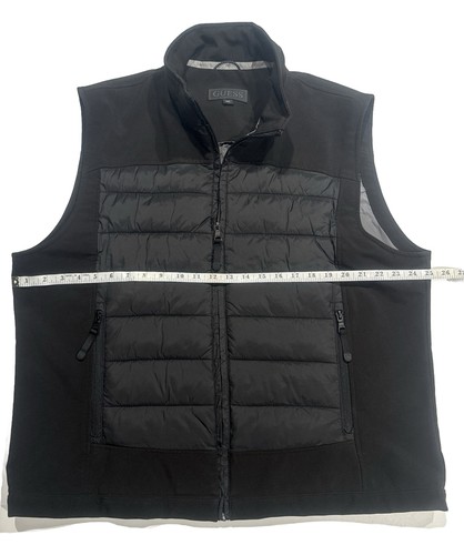 Guess gilet imbottito full zip - guess,