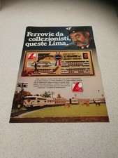 1978 LIMA GOLDEN SERIES TRENO BANLIEUE MODELLISMO FERROVIARIO AD PUB VINTAGE 