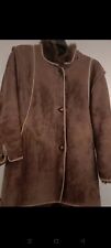 MONTONE  DONNA  ORIGINALE SHEARLING  TAGLIA46 MADE IN ITALY