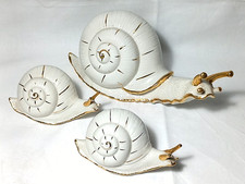 Tris lumache ceramica